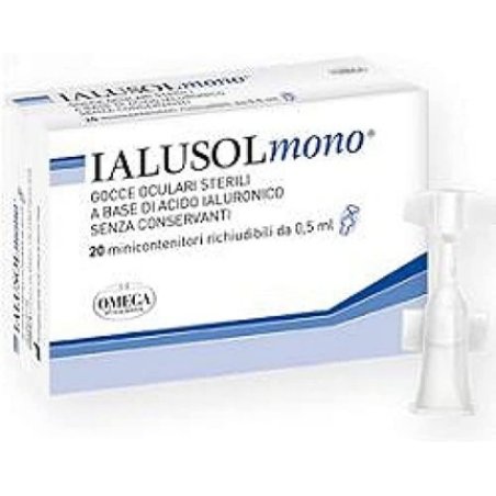 Ialusol Mono Eye Drops 20f