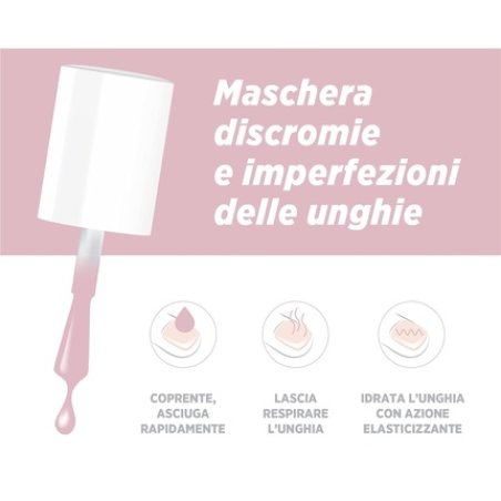 Dermovitamina Micoblock 3in1 Moisturizing and Breathable Nail Polish Light Pink 5ml