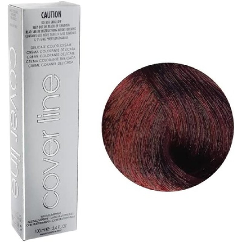 Cover Line Delicate Hair Color Permanent Cream 100ml 07.2 / 7V Violet Blond