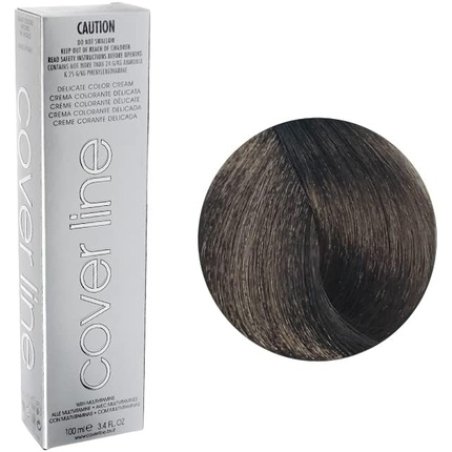 Cover Line Delicate Hair Color Permanent Cream 100ml Medium Grey