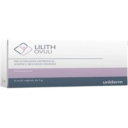 Uniderm Lilith Vaginal Ovules 6 Pieces
