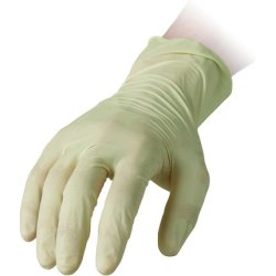 Reflexx R46 Latex Gloves Powder Free Amber Size L