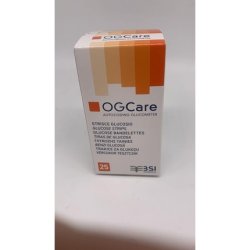 Ogcare Glicemia 25 Strips