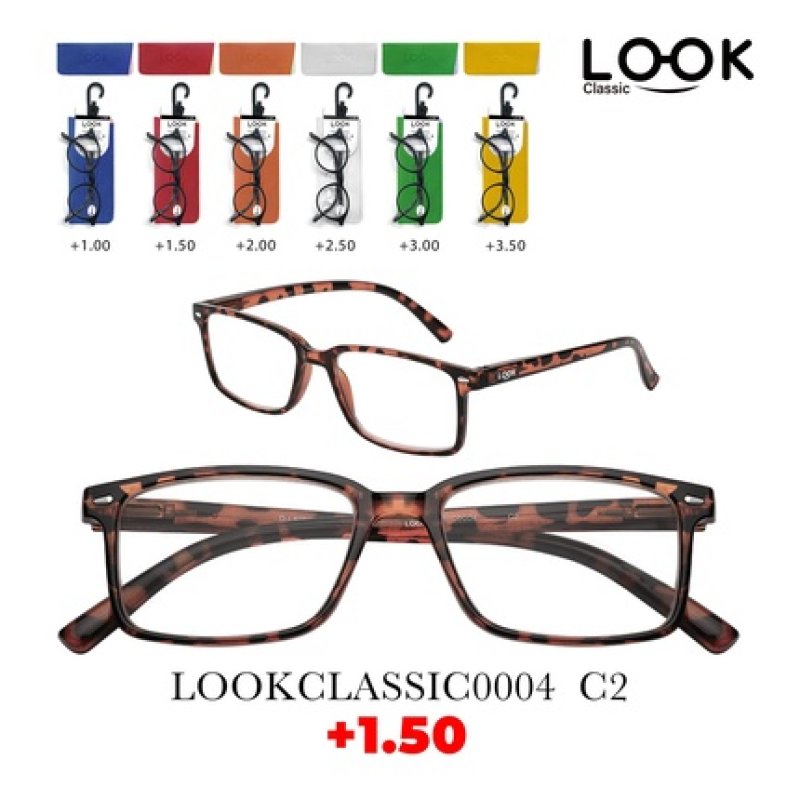 Look Optics Look Classic 0004 C2 1.50 Classic Glasses