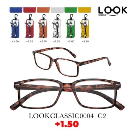Look Optics Look Classic 0004 C2 1.50 Classic Glasses