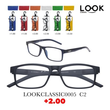 Look Optics Look Classic 0005 C2 2.00 Classic Glasses