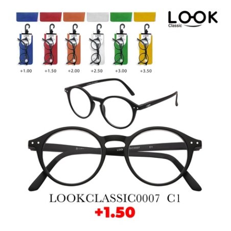 Look Optics Lookclassic0007 C1 1.50 Classic Glasses
