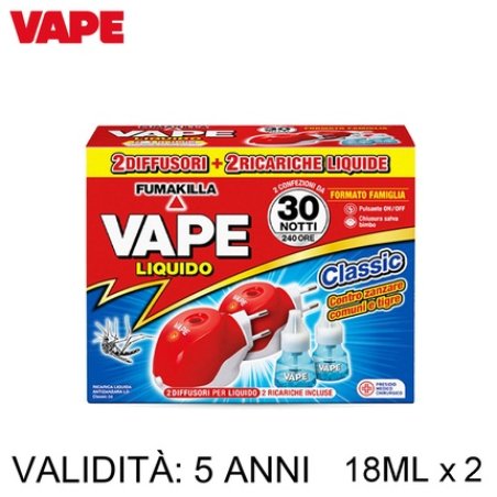 Vape Vape 2 Diffusers And 2 Refills Of Liquids Of 18ml Art.Ga2073100