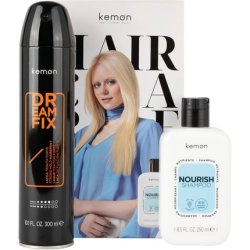 Kemon Nourish Dreamfix Bundle for Intense Nourishment and Flexible Hold