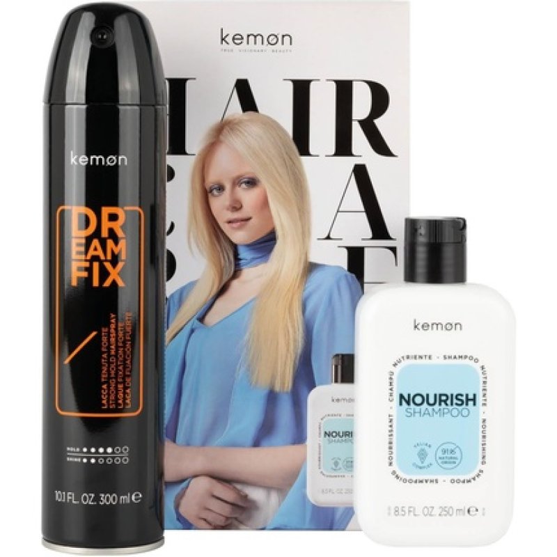Kemon Nourish Dreamfix Bundle for Intense Nourishment and Flexible Hold