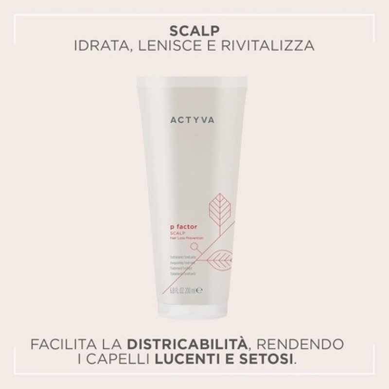 Actyva P Factor Scalp Regenerating and Soothing Hair Care with Almond Oil