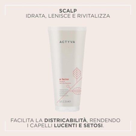 Actyva P Factor Scalp Regenerating and Soothing Hair Care with Almond Oil