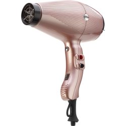 Gamma Più Professional Hair Dryer Dual Aria Ionic with Heat Control and Silver Coated Grill