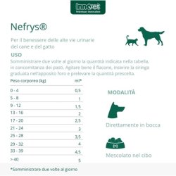 Innovet Nefrys For The Well-Being Of The High Urinary Tract In Dogs And Cats