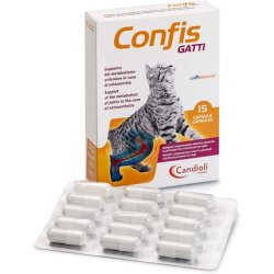 Candioli Confis Gatti Mangime Complementare, 15 Capsule