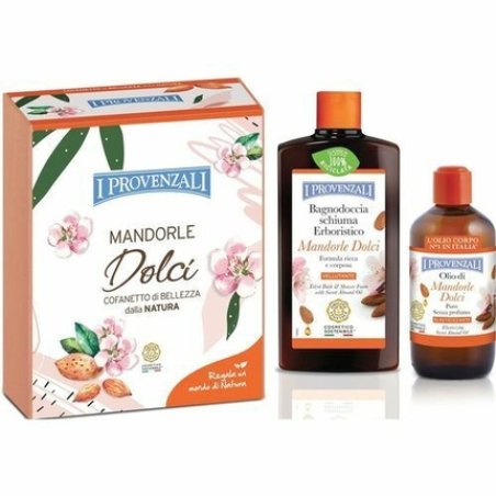 Provenzali Beauty Set with Almond Oil Shower Gel - Gift for Women