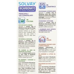 Solvay - Sodium Bicarbonate, Food Safe, 500 G