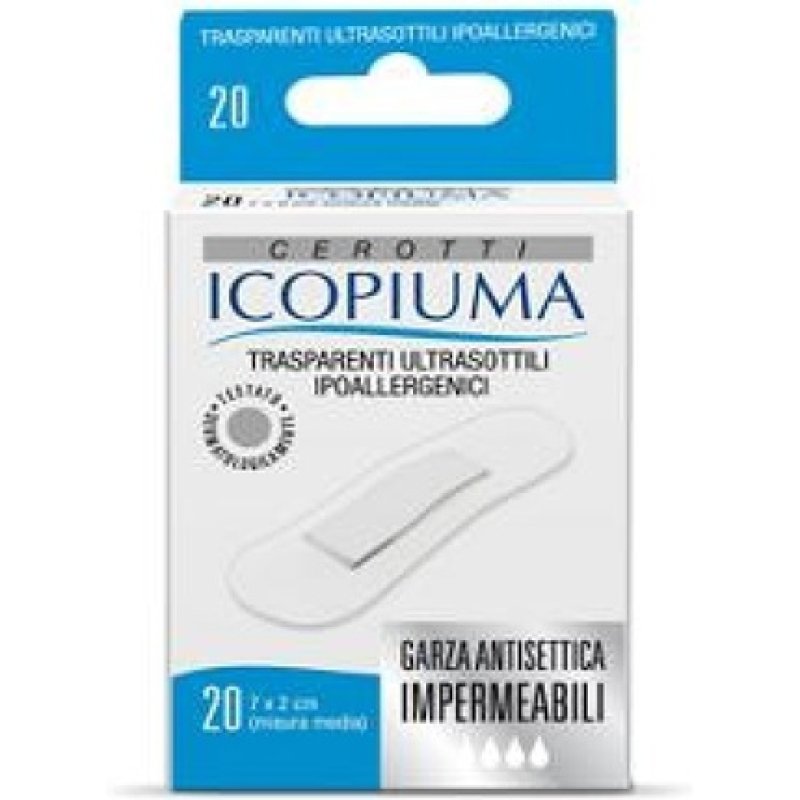 Icopiuma Ultrathin Transparent Hypoallergenic Measurement Media Patches 20 Pieces