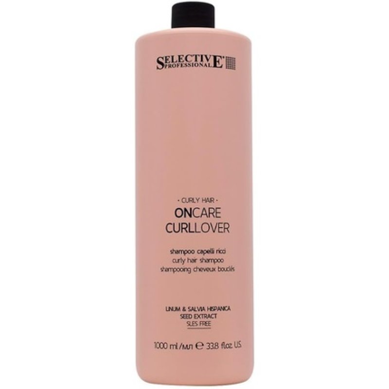 Selective Professional Curllover Shampoo 1000ml - Shampoo for Curly Hair