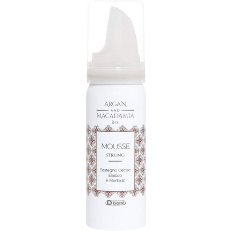 Biacrè Argan and Macadamia Oil Strong Hold Mousse 50ml