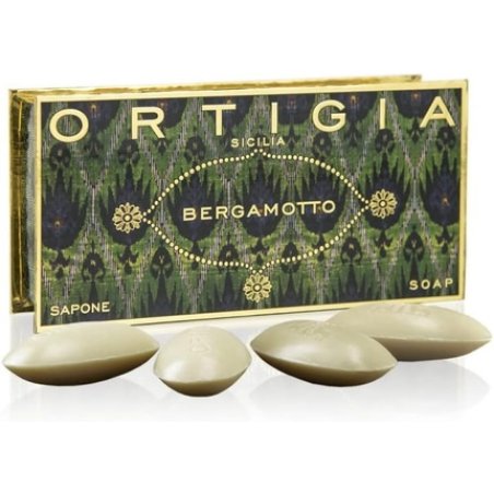 Ortigia Sicilia Bergamotto Soap 40g - Pack of 4