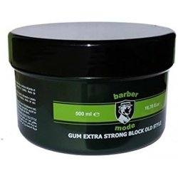 Gel gum pentru par Raywell Barber Mode Extra Strong, Toate tipurile de par, 500ml
