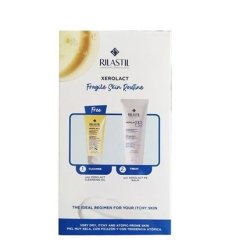 Rilastil Xerolact Pb Lipid-Replenishing Balm 200 Ml Gift Xerolact Cleansing Oil 50 Ml