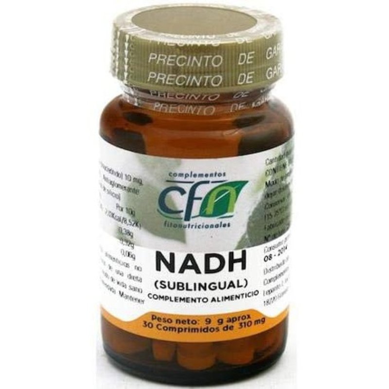 Cfn Nadh Sublingual 10 Mg. 30 Comp