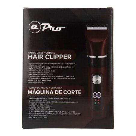 Albi Pro Hybrid Steel Ceramic Clipper Cutting Machine Gray 2873g