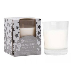 La Casa De Los Aromas Christmas Scented Candle Ginger-Vanilla 120g
