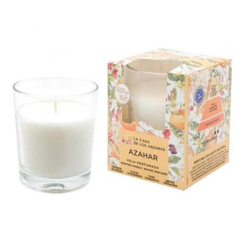 La Casa De Los Aromas Scented Candle Orange Blossom 140g