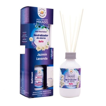 La Casa De Los Aromas Reed Diffuser Bathroom Odor Neutralizer - 100ml