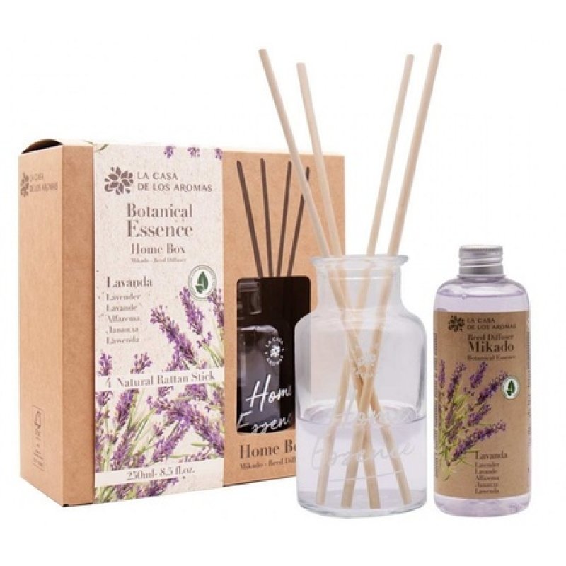 La Casa De Los Aromas Botanical Essence Fragrance Sticks Lavender 250ml