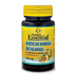 Nature Ess Aceite De Semilla Calabaza 500 Mg 50 Perlas