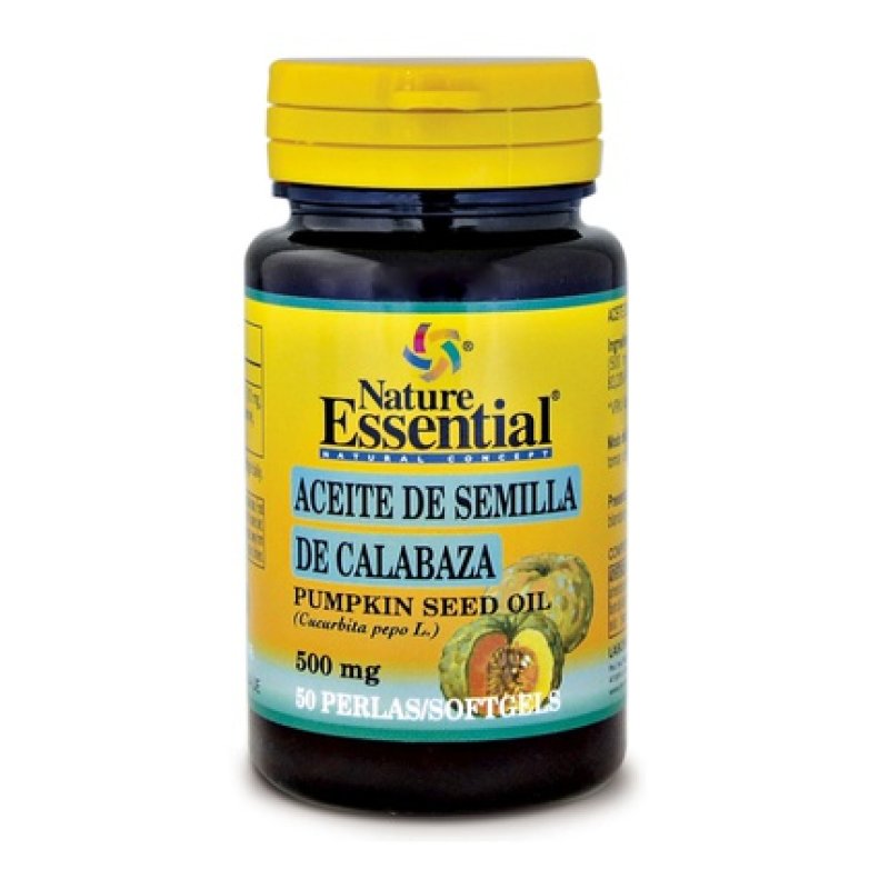 Nature Ess Aceite De Semilla Calabaza 500 Mg 50 Perlas
