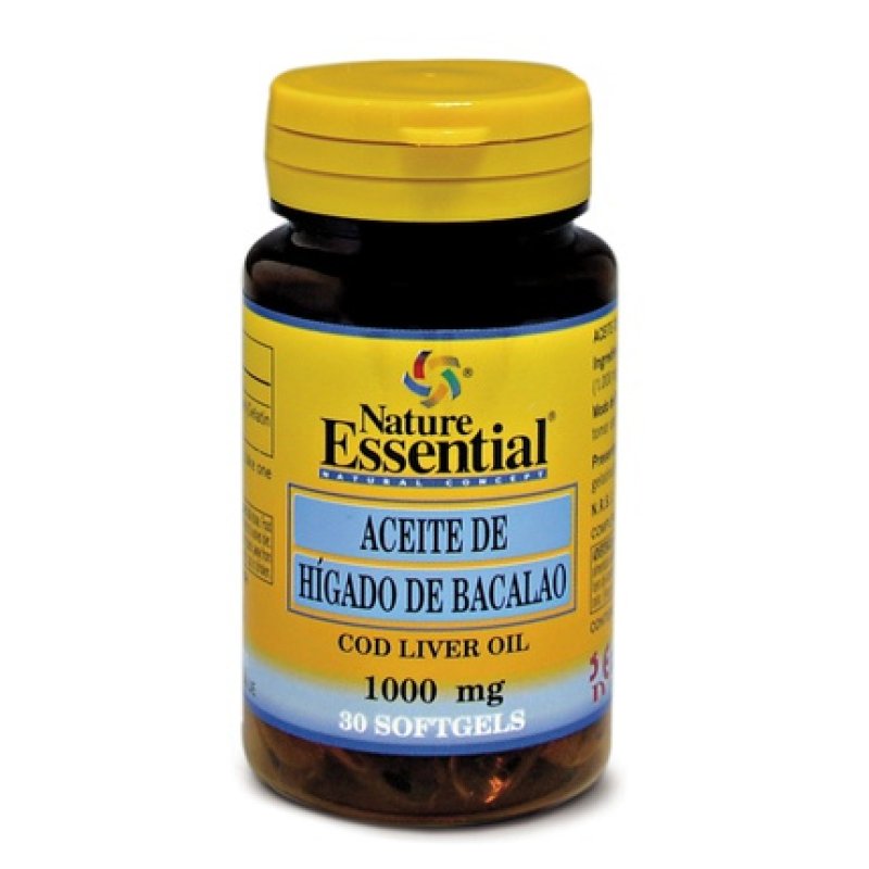 Nature Ess Aceite De Higado De Bacalao 1000 Mg 30 Perlas