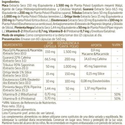 Nature Essential Make-Up Complex 3000mg with Guarana and Tribulus