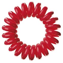 Invisible Bobbles Hair Band Dark Red 18