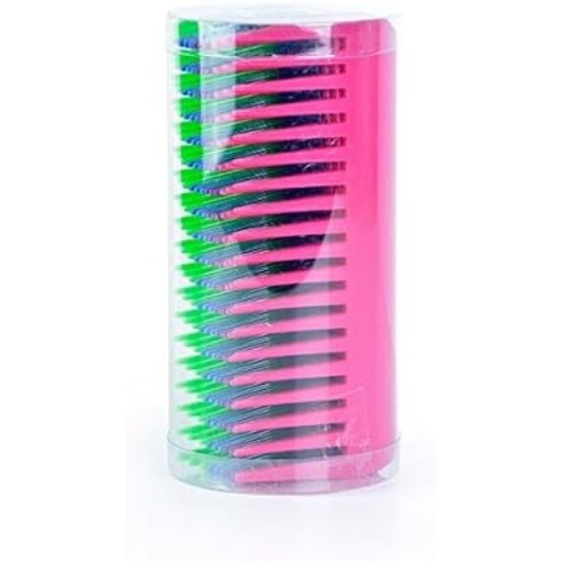 BIFULL Bottle of Combs Hollow Out Colours - Pack of 12