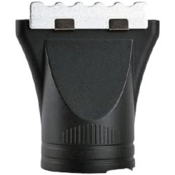 BIFULL Ceramic Accessories Flat Effect Dryer Nozzle Plate Black/White Standard