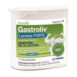 Bensana Bensania Gastroliv Lactase Forte 30 Tablets - Digestive Health Supplement