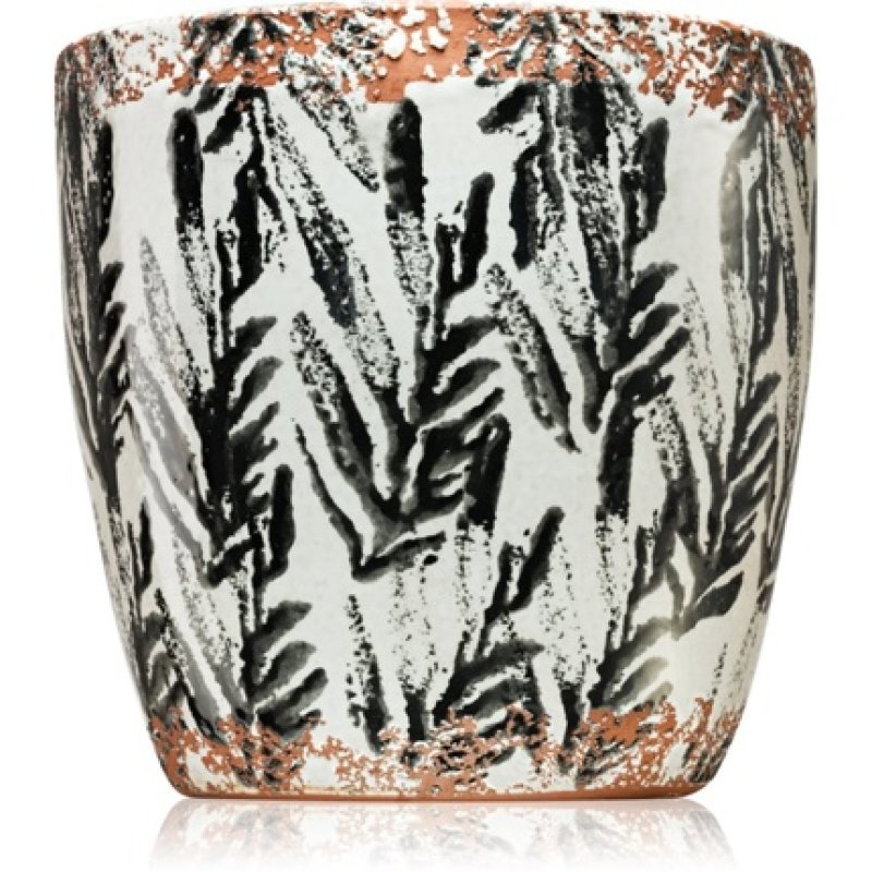 Wax Design Bamboo Grey Citronella Candle - 15 cm