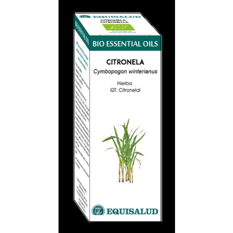Equisalud Bio Essential Oil Citronela - Qt:Citronelal