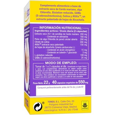 Hepa Level 40 Capsules