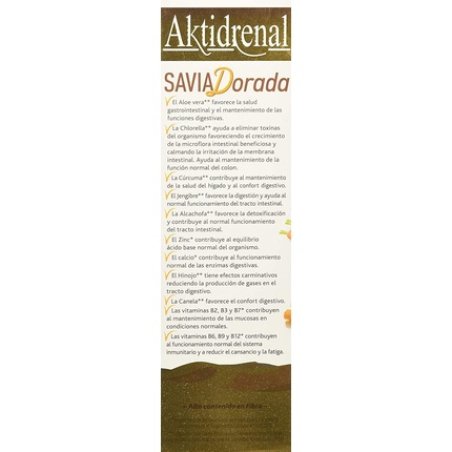 Tongil Aktidrenal Golden Sap 250ml with Turmeric, Fennel, Cinnamon, and Chlorella