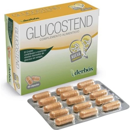Derbós Glucostend 60 Capsules