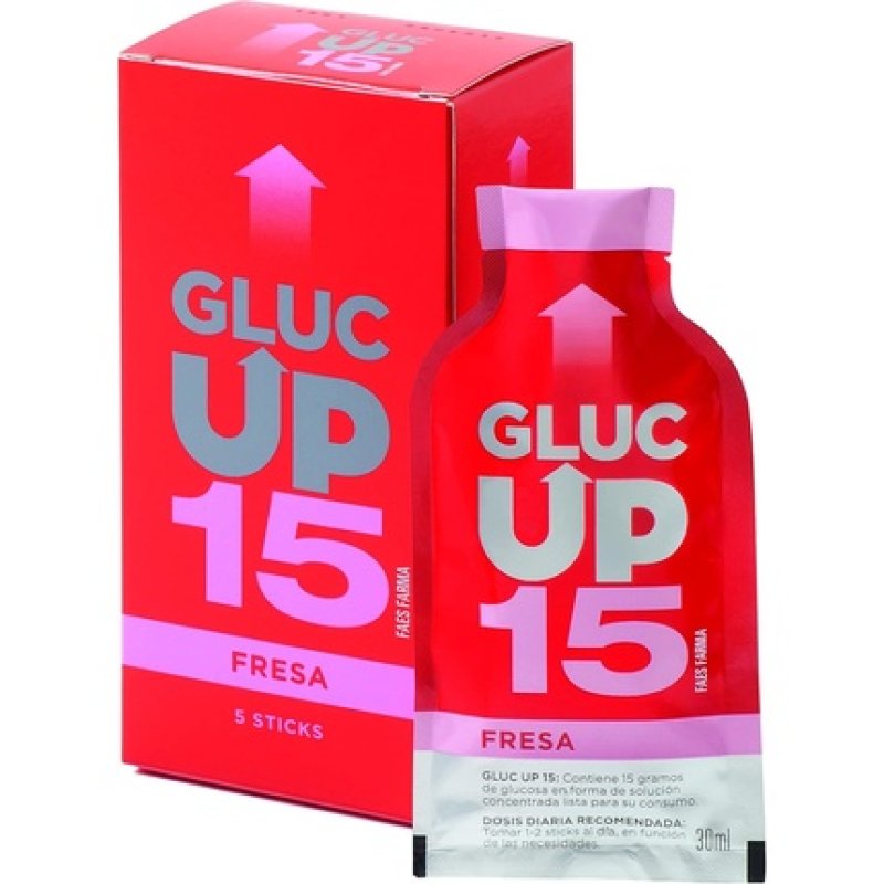 Gluc Up 15 Strawberry 5 Sticks 30ml