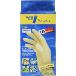beidhändig beholi Latex Gloves Size M