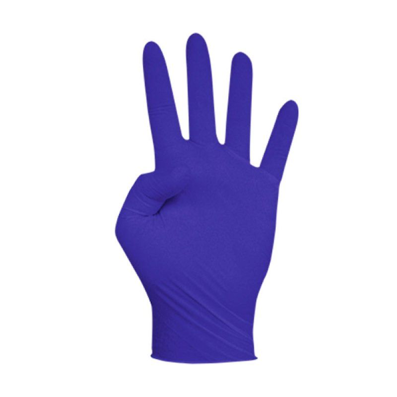 Cuatrogasa 8436026663288 medical exam gloves Purple L 100 pc(s)