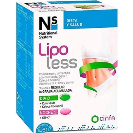 Nutritional System Lipoless 60 Tablets